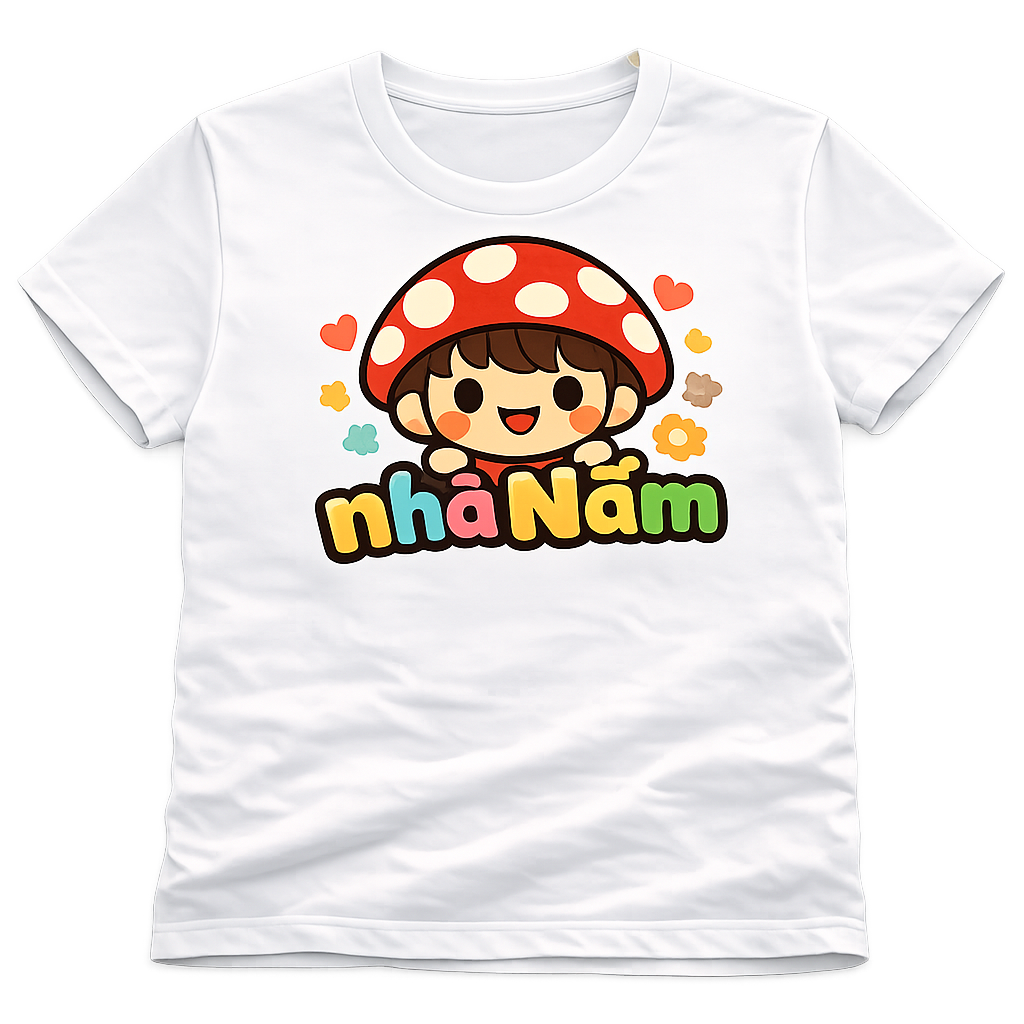 Áo thun custom nhàNấm